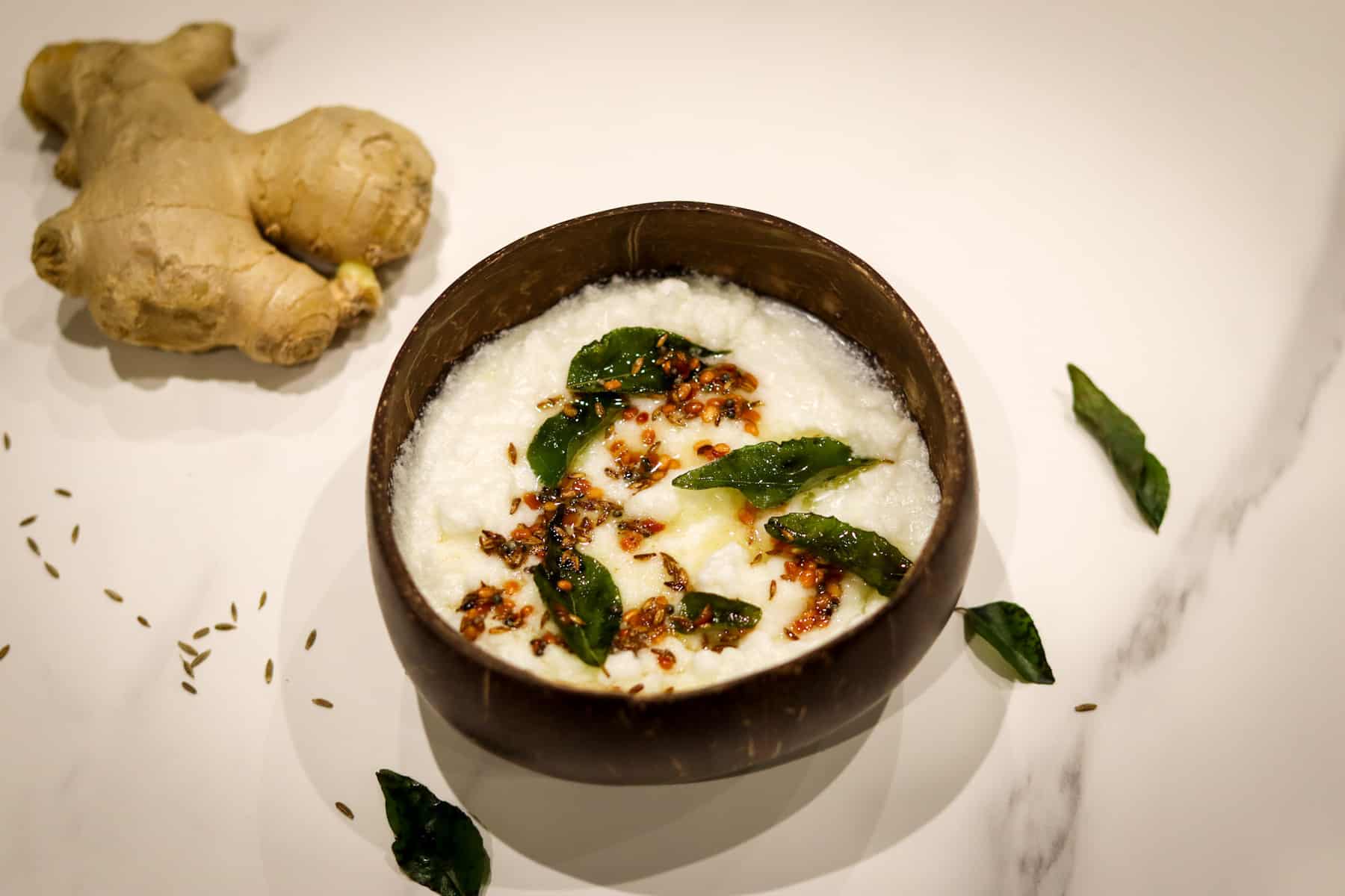 Easy SouthIndian Restaurant Style Coconut Chutney