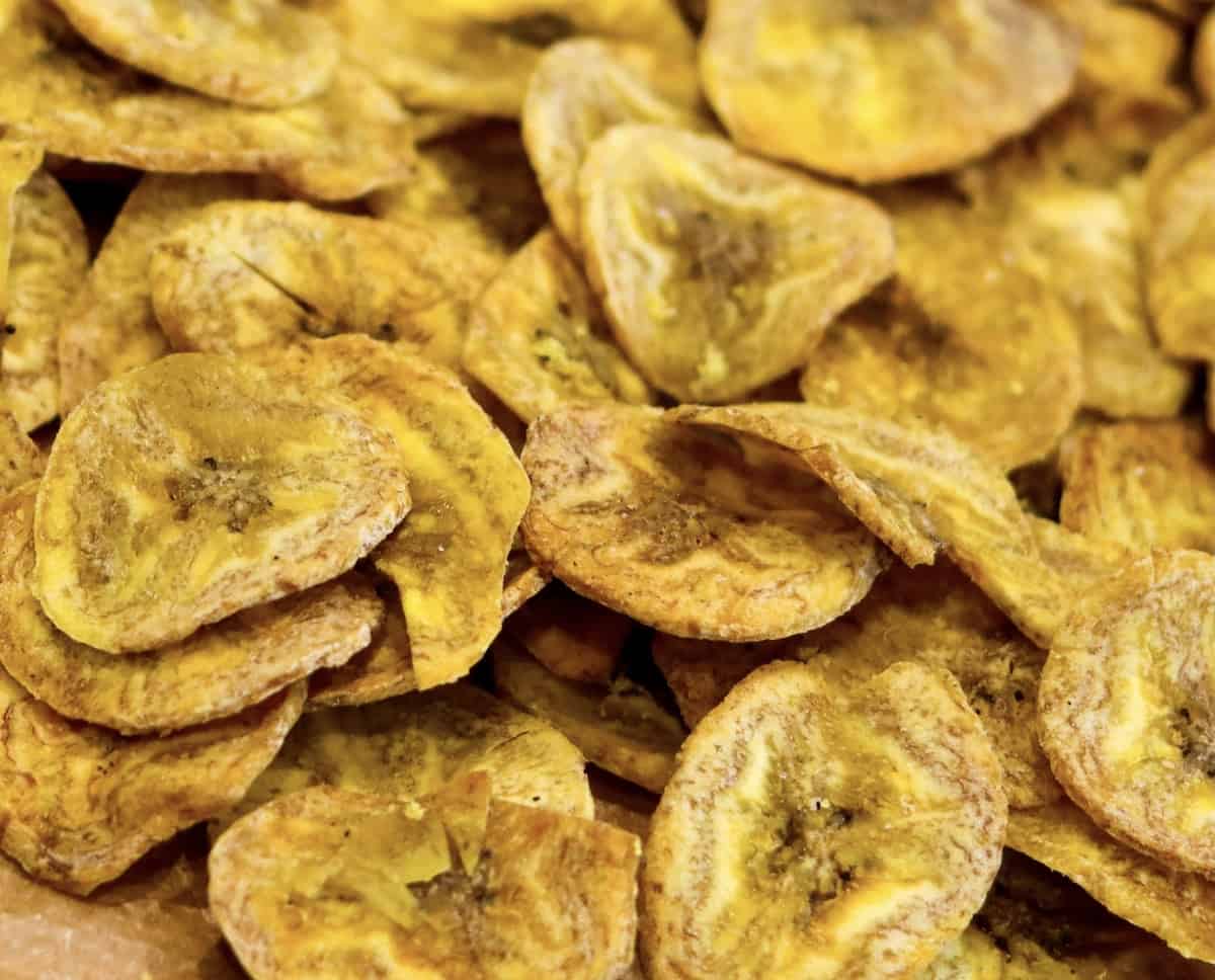 Perfect Oven Baked Plantain Chips