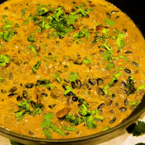 Black beans curry