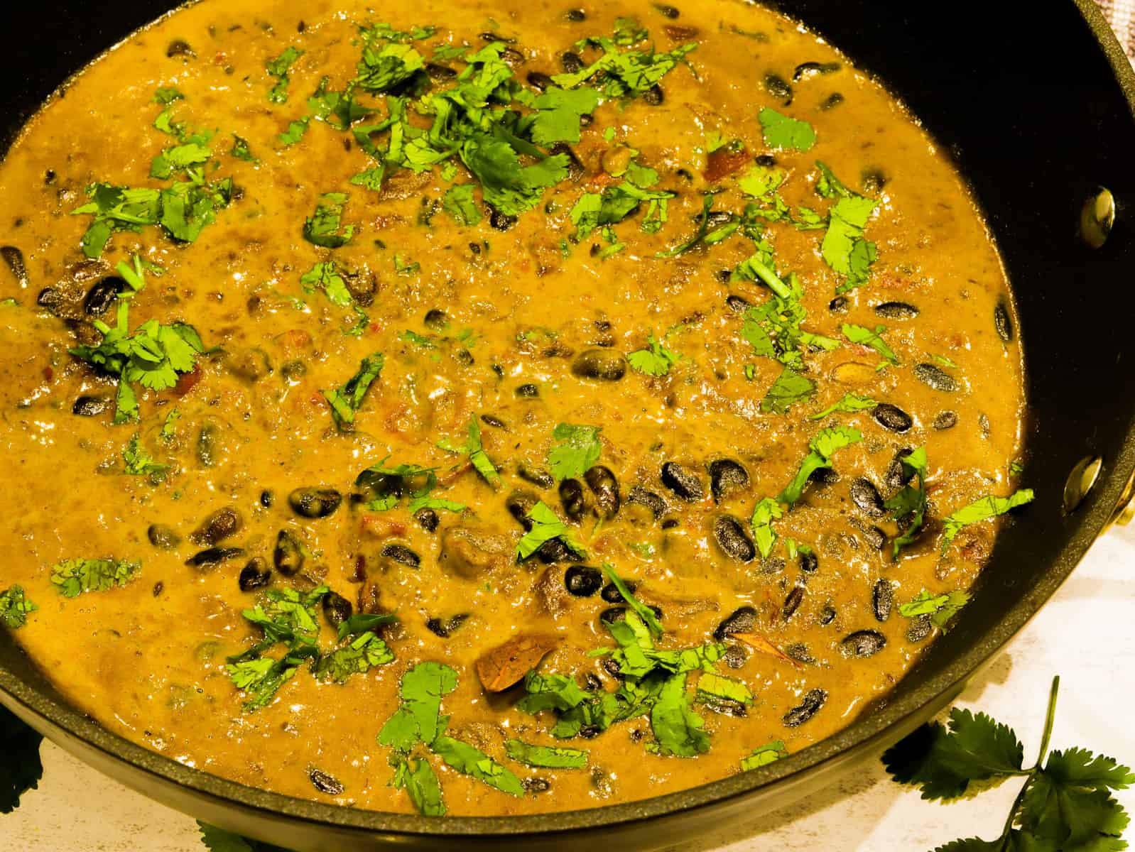 Black beans curry