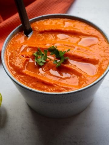 The BEST garlicky red pepper sauce
