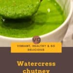 Watercress chutney