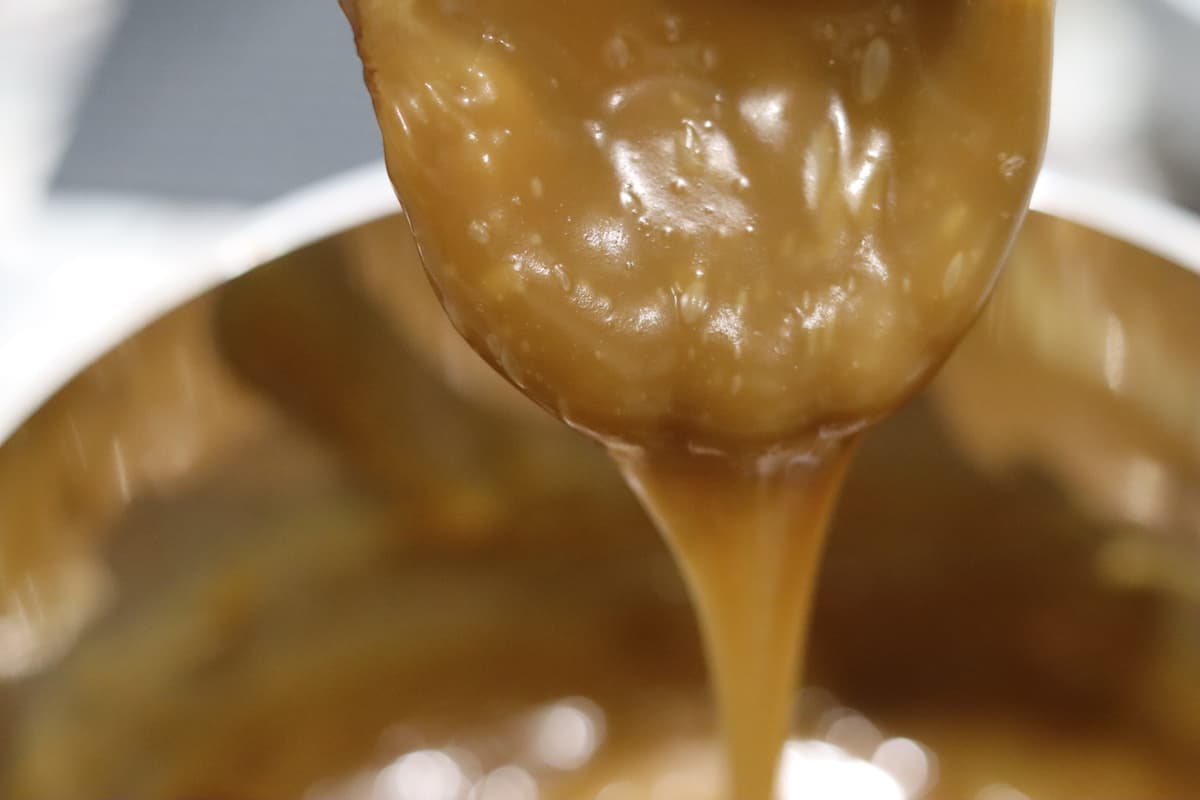 caramel like consistency of dulce de leche