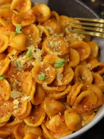 Vegan Gigi Hadid pasta recipe